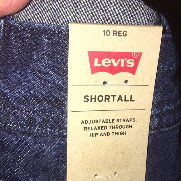 NWT Levi’s Girls Denim Shortall - Picture 7 of 8